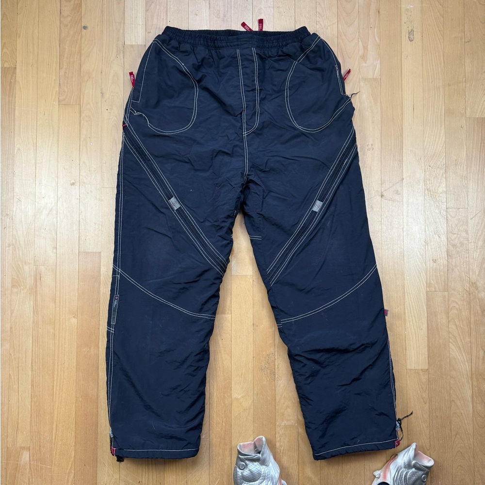 Vintage 90’s Rarest Ecko Unltd y2k Full zip Ski pants